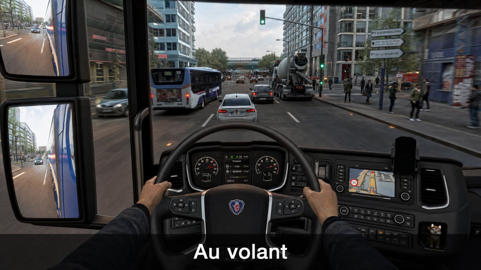 Vue intérieure d